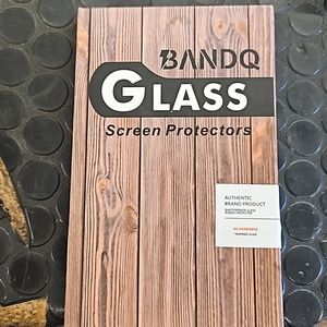 3 samsung screen protectors with lens protector.